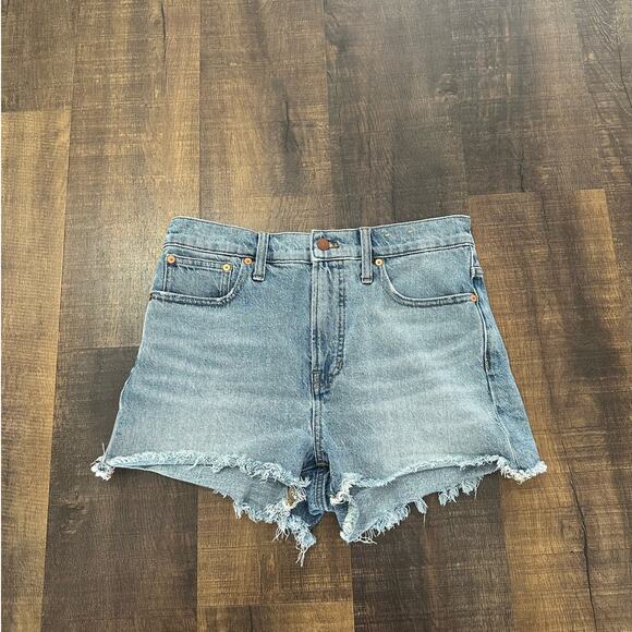 Madewell The Perfect Jean Shorts TENCEL™ Denim Edition Size 29 - Picture 1 of 10